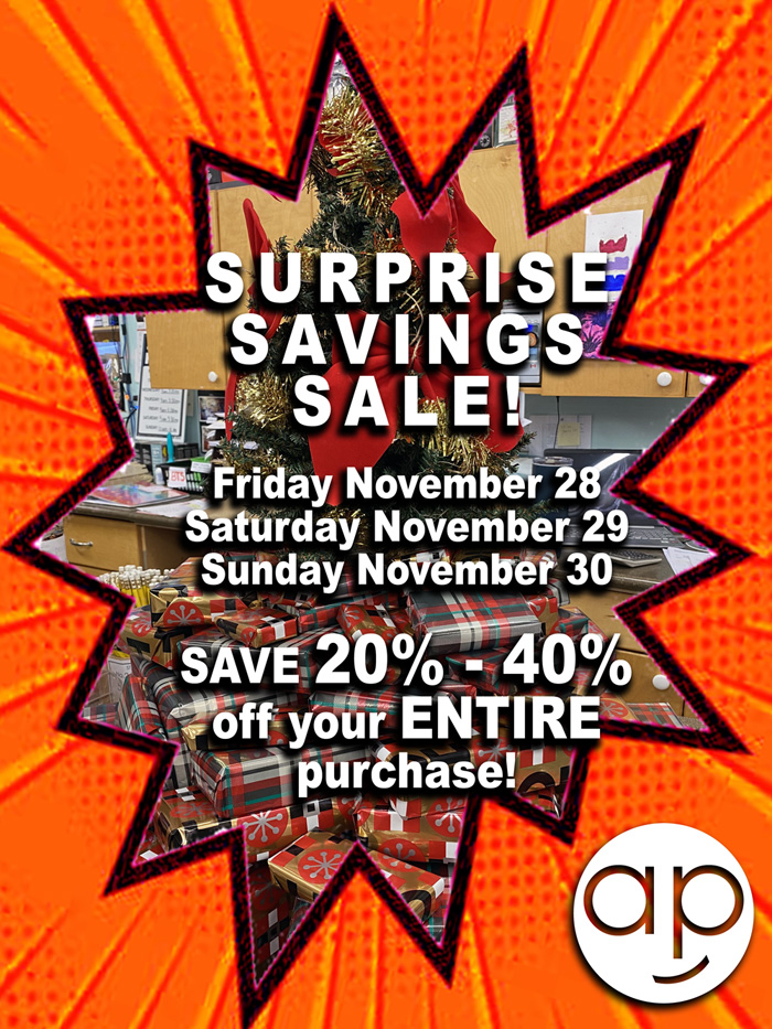 Surprise Savings Sale