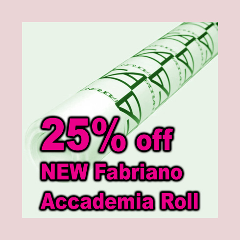 Fabriano Accademia roll spring arrival sale