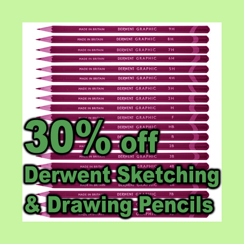 Derwent drawing pencils spring cleaning sale