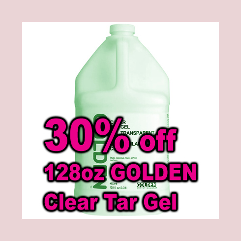 Golden 128oz clear tar gel spring cleaning