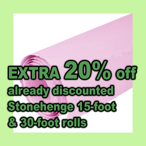 Stonehenge paper rolls spring cleaning sale