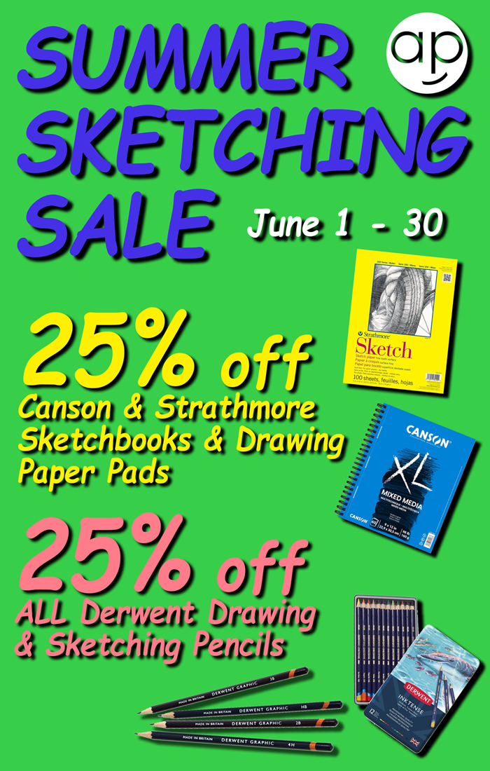 2026 summer sketching sale flyer