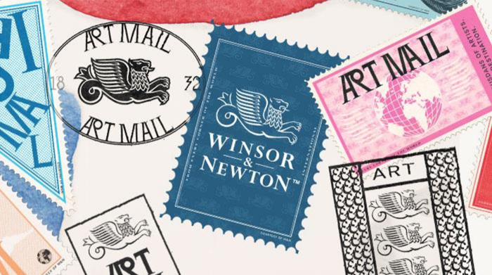 Winsor & Newton Art Mail Promotion banner