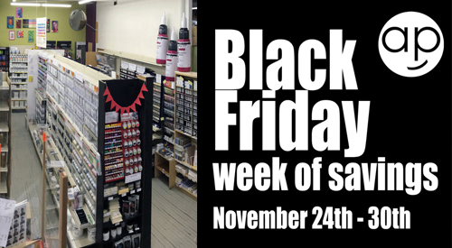 2025 Black Friday specials at art placement