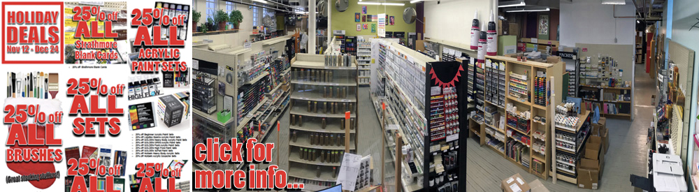 art placement art supply store