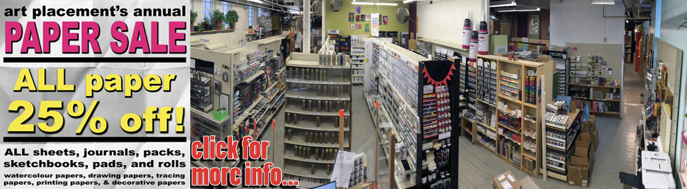 art placement art supply store