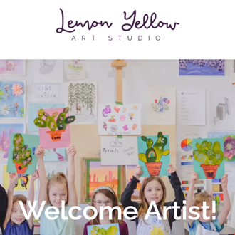 Lemon Yellow Art Studio