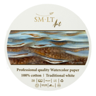 SMLT Professional Watercolor Paper Round
