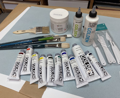 Allyson Glenn Painting Bundle - GOLDEN