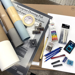 art placement art supply class bundles