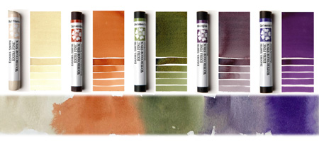 daniel smith extra fine watercolor stick enhanced secondary set