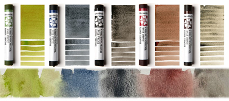 daniel smith extra fine watercolor stick granulating power set