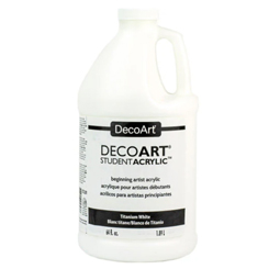 Deco Art Student Acrylic Titanium White