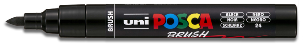 POSCA PC-5BR Brush Tip Paint Marker