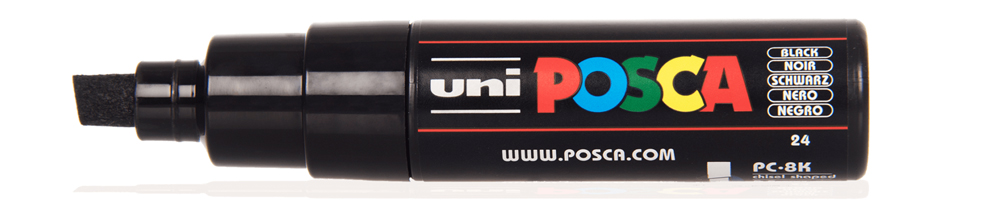 POSCA PC-8K Chisel Tip Paint Marker