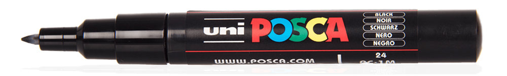 POSCA PC-1M Extra Fine Tip Paint Marker
