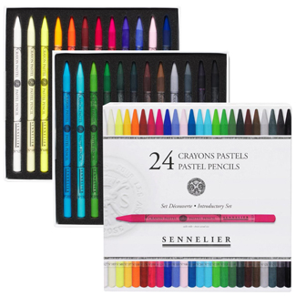 Sennelier Pastel Pencil 24 Introductory Set