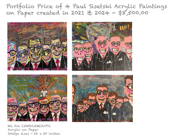 Paul SIsetski We Are Conglomerate Portfolio