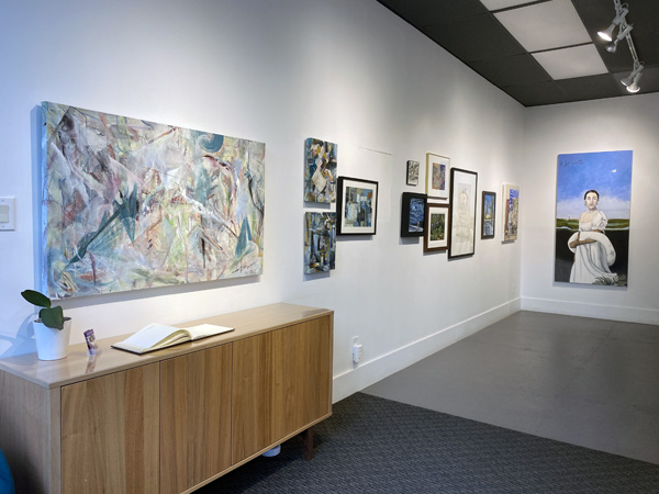 Pride exhibition 2024 install 01