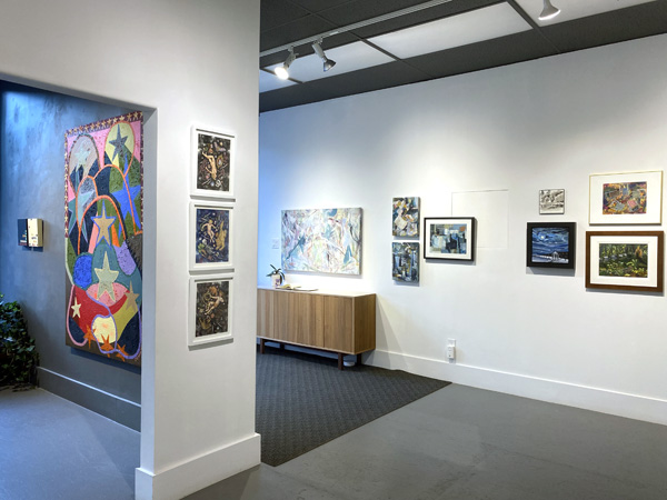 Pride exhibition 2024 install 19