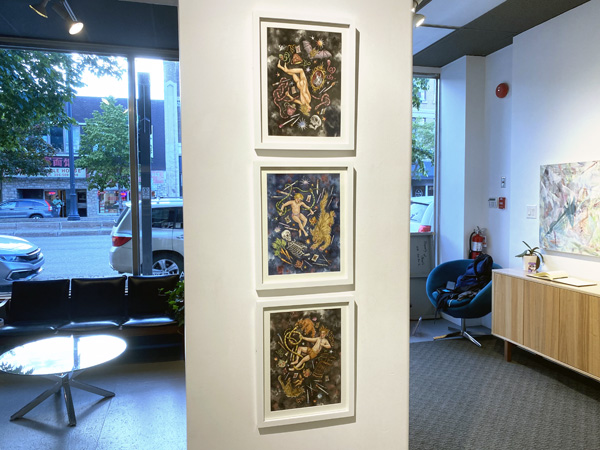 Pride exhibition 2024 install 20