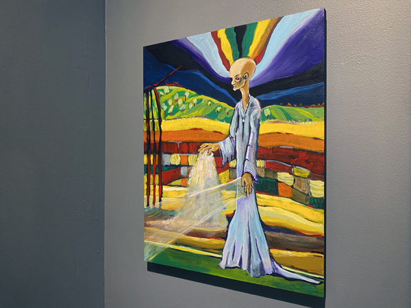 Pride exhibition 2024 install 24