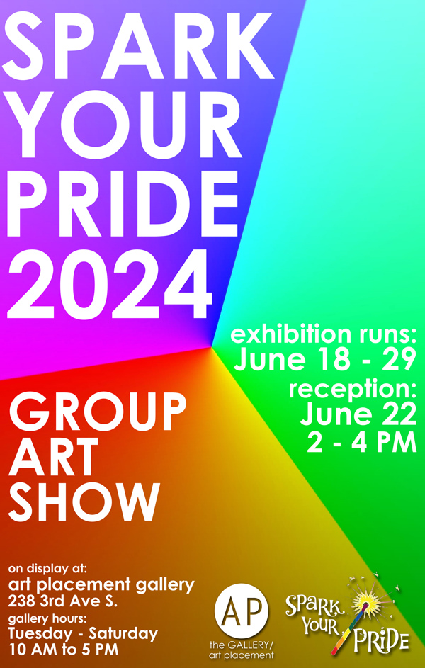 Spark Your Pride 2024 exhibition poster